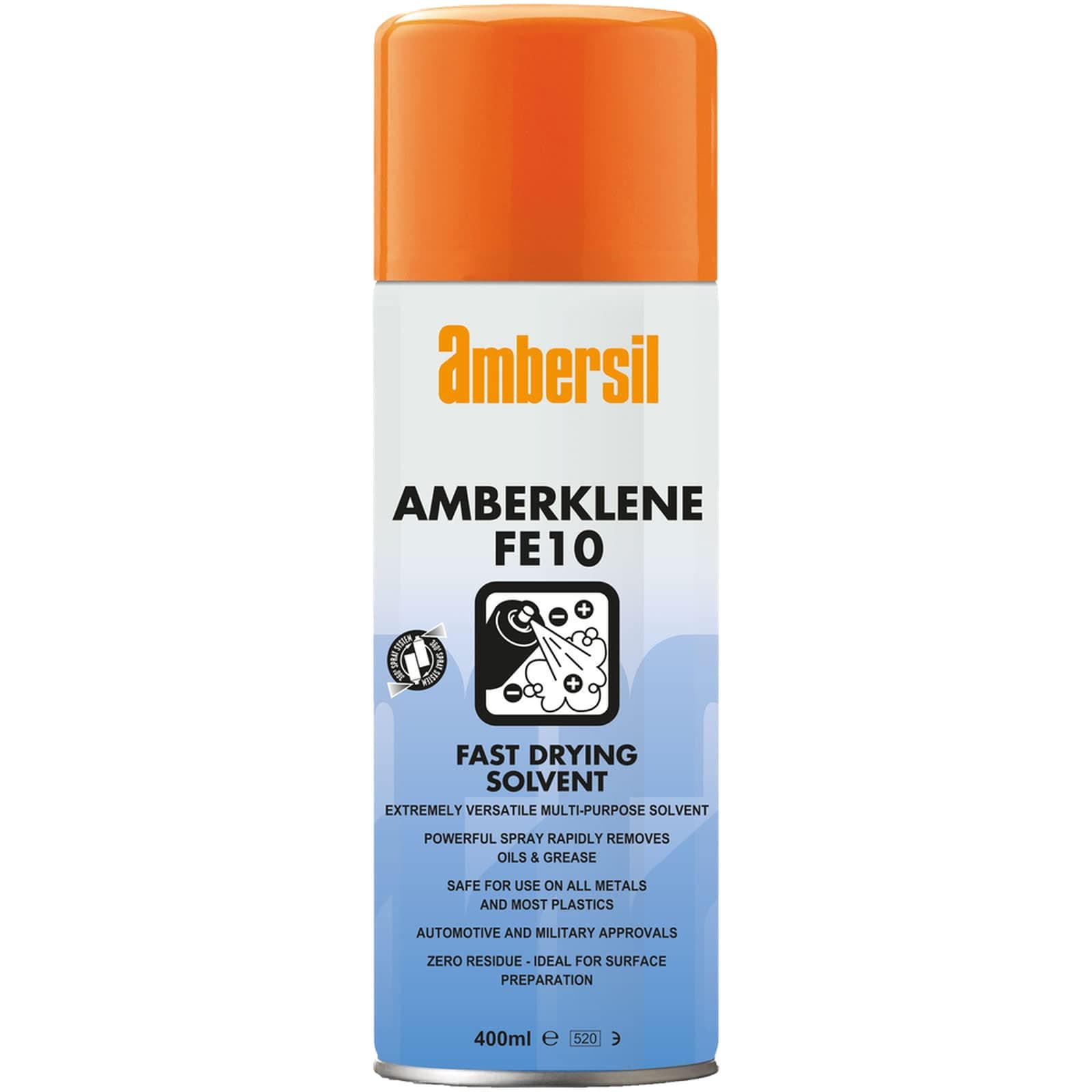 Ambersil 31553 Amberklene Cleaner FE10, 400 ml