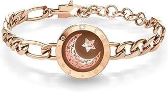 TOTWOOSingle Bracelet – Long Distance Relationship Bracelet for Couples | Smart Jewelry His and Hers Touch Bracelets for Couples