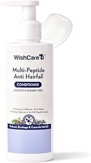 Multi Peptide Anti Hairfall Conditioner - for Women & Men -Hair Conditioner for Frizzy Hair- Rice Water, Rosemary, Capilia Longa, Hyaluronic Acid & Caffeine 200ml