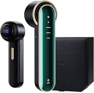 Blacken PRO Skincare Device for Face, Facial Beauty Device for Skin Rejuvenation Spot and Blemish Lightening, Ice-Cooling Contact | 3 Modes (Green)