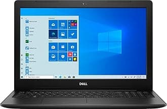 Dell Inspiron 15 3000 3593 15.6 Inch HD Non Touch Display 1TB HDD Quad-Core i5 (8GB RAM, i5-1035G1 Up to 3.6GHz, HDMI, Windows 10 Home) Black