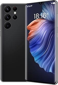Smartphone Unlocked Cell Phones S22 Ultra 6.7in HD Screen The Black Phone 2GB/16GB Android 10 Straight Talk Phone 5000mAh 128GB Extension Dual Sim Boost Mobile Phones Telefonos (Black)…