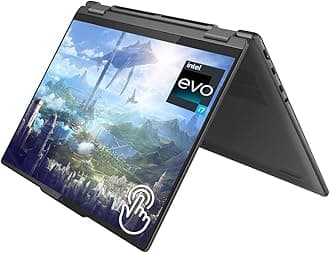 Lenovo Yoga 7i 2-in-1 14" 2.2K Touchscreen Laptop - Intel Core i7-1355U - 16GB RAM - 512GB SSD - Intel Iris Xe Graphics - Backlit Keyboard - Fingerprint Reader - Windows 11 - Storm Grey - W/GaLiMu