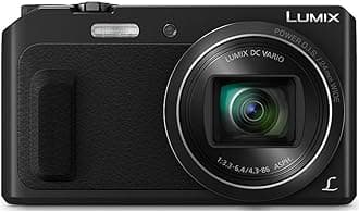 Panasonic DMC-ZS45 LUMIX 20X Zoom Camera with Wink-Activated Selfie Feature (Black)
