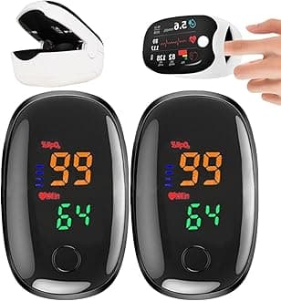 Non Invasive for Oxygen Meter-Glucose monitor no pricking glucose meters, 2025 Upgraded Blood Sugar Monitors for Home or Outdoor Use (2)