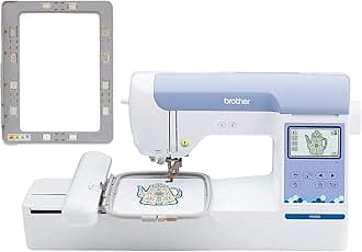 PE900 Embroidery Machine with WLAN and 4"x7" Magnetic Embroidery Hoop Frame