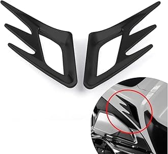 PANICAL Motorcycle for Honda Goldwing 1800 F6B GL1800 Black Decorative Cover Accessories 2018 2019 2020 2021 2022 2023 2024 2025 (Black Mid Panel air Vent Decoration)