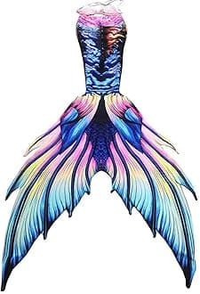 Fabulous Mermaid Dress for Women - Adult Mermaid Costume with No Flipper Beach Swimsuits