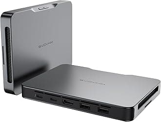 Mind 2 Mini PC - Intel Core Ultra 5 125H (14 Cores, 18 Threads, up to 4.5GHz) - 16GB LPDDR5+512GB SSD Portable Desktop PC with HD Graphics and AI Creation | BT 5.3 | 4K/8K UHD | Windows 11 Home