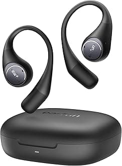 OpenJump Open Ear Headphones, Wireless Earbuds with Ergonomic Earhook, Hi-Res Sound, LDAC, 4 Mics ENC Call, 42H Playtime, Multipoint Connection, IPX7 Waterproof, Snug Fit for Workout, Running