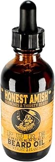 Honest Amish - Pure Beard Oil - 2 Ounce - Fragrance Free