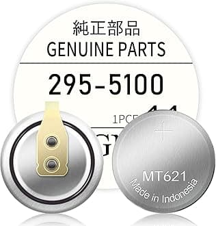 295-5100 Rechargeable Battery Capacitor for Citizen Eco-Drive 295-5, MT621,Compatible with Citizen Eco-Drive 295-51,295-5100 and MT621 Models
