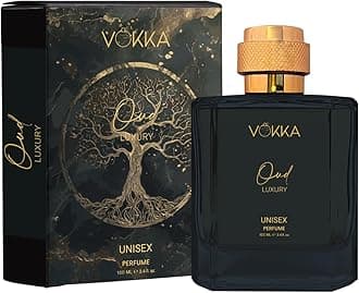 Vokka Oud 100 ml | Unisex Luxury Long Lasting Smokey Perfume For Men And Women | Woody Pleasant Scent Eau De Parfum | EDP Fragrance for Gift | Notes: Spicy Sandalwood Agarwood