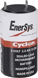 Hawker Cyclon Rechargeable lead battery 2V/2.5Ah