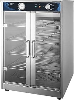 Electric Catering Hot Box Food Warmer, 5-Shelf Hot Food Warmer, Countertop Heated Holding Cabinet, Home Commercial Use, 120V 700W