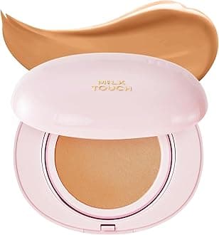 milktouch Cushion Foundation, 24H Flawless Skin, Radiant Shine, No Oxidation, Long-Lasting, Non-Creasing, 60% Hydrating Skincare Infused Korean, Stocking Stuffers, Christmas Gifts (29C Walnut)