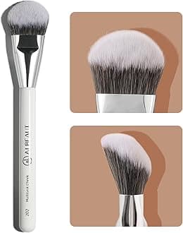 multitask cheek brush for foundation contour blush
