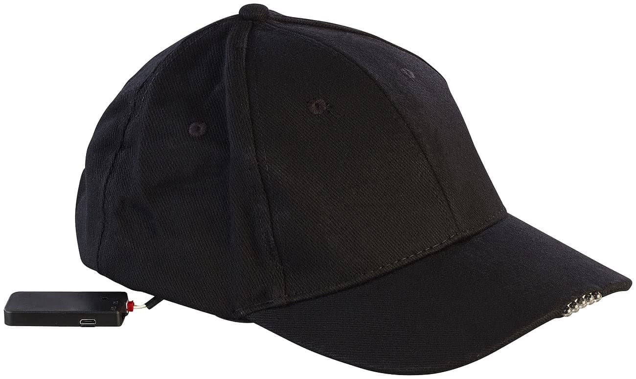 infactory LED Caps: LED Baseball Cap with 2 Rechargeable Batteries (LED Baseball Caps)