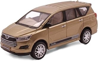 Amisha Gift Gallery All New Innova Crysta Car Toys for Boys Toys Pull Back Model Car Toy for Kids Colour Assorted, As Per Availability (Gold)