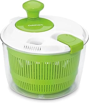 Salad Spinner- Wash, Spin & Dry Salad Greens, Fruits & Vegetables, 3qt, CTG-00-SSAS