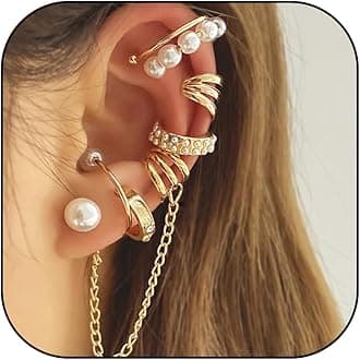 Fake Helix Ear Cuff Cartilage Earring No Piercing Adjustable Minimalist CZ Women Men Clip adornment valentine's day Gifts