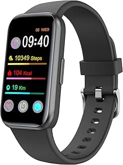 ZURURU Fitness Tracker with Blood Oxygen, 24/7 Heart Rate and Sleep Tracking,...