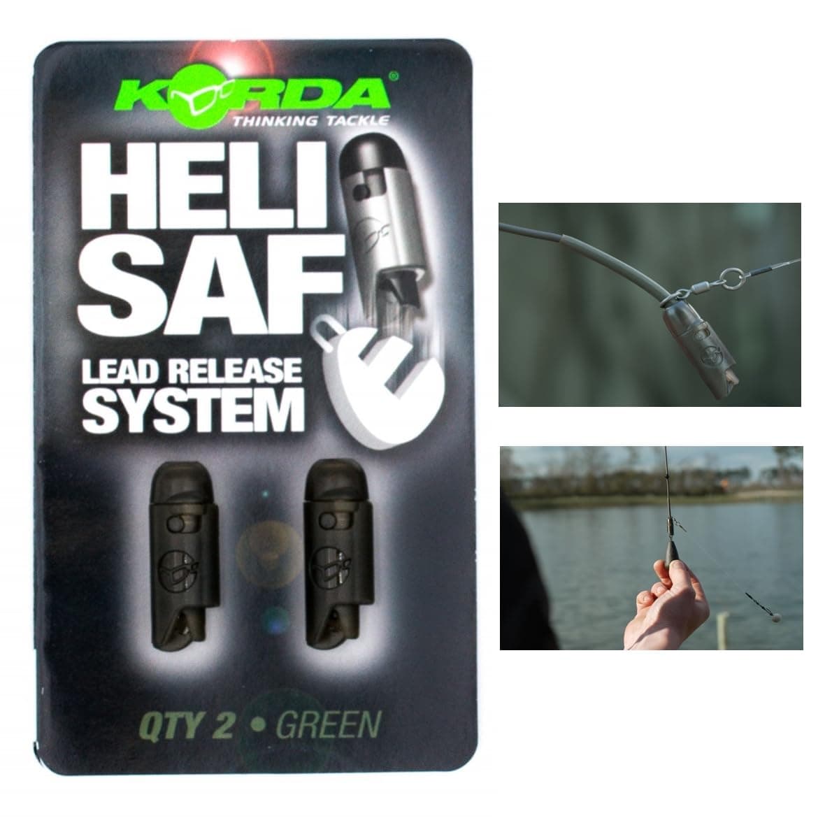 Korda Heli Safe Lead Release | Green