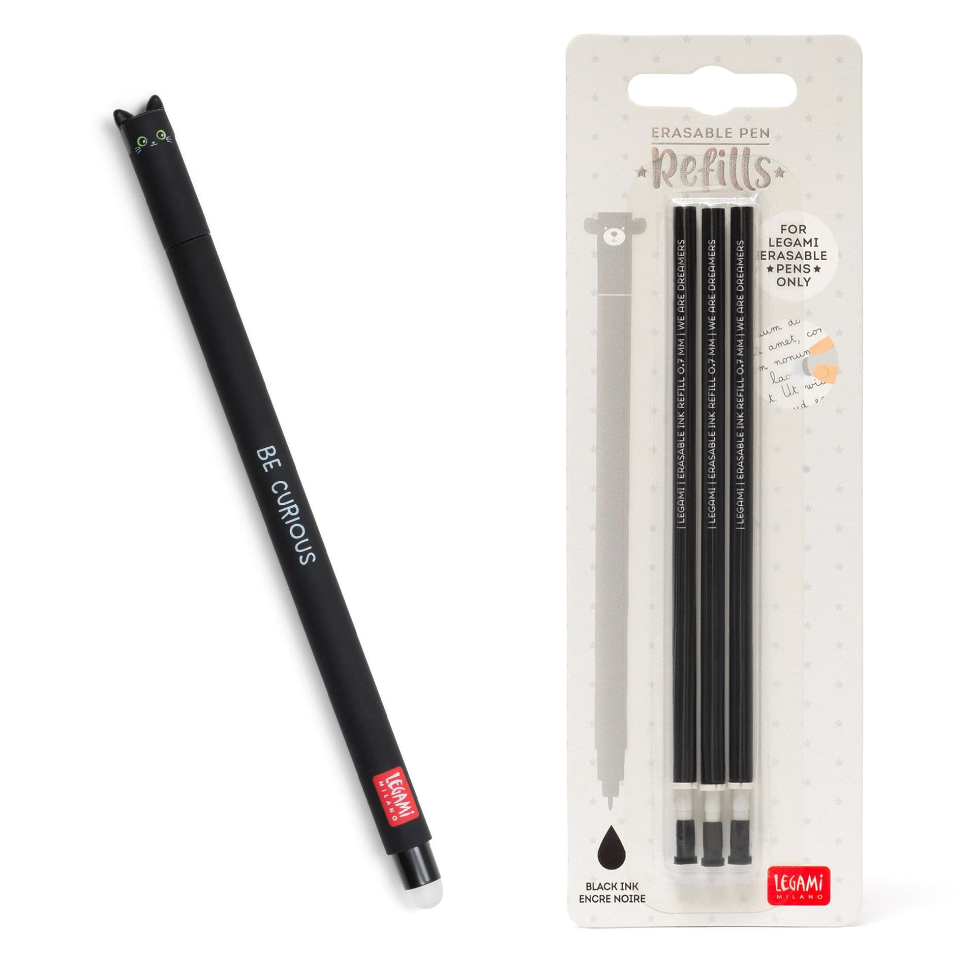 Legami Erasable Gel Pen with Refill