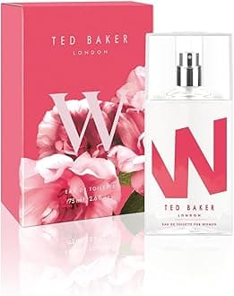 Ted Baker W EDT Ted Baker Rose And Orchid, Fig Leaf, White Peony, Cassis, Raspberry Middle notes, Womens Perfume, Long Lasting Fragrance Eau De Toilette, Fruity Floral 75ml /2.54oz