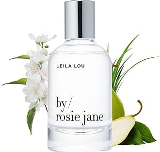 Leila Lou Eau de Parfum Spray - Jasmine, Pear, Fresh Cut Grass Sustainably Sourced Fragrance for Women + Men (1.7 Ounces, 50 Milliliters)
