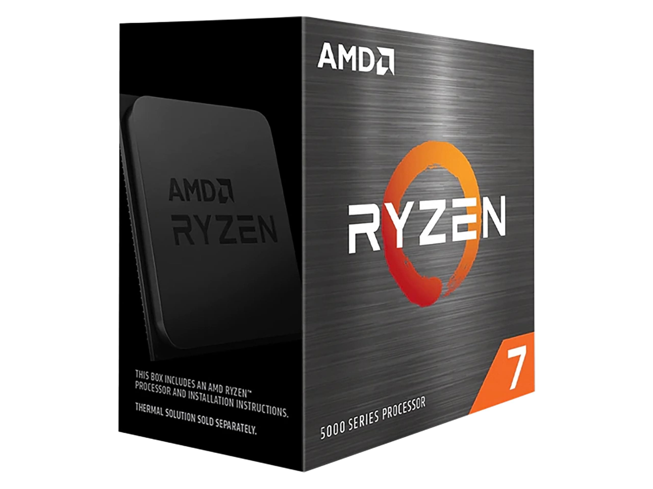 AMD Ryzensets 7 5700X3D Processor ( 8 cores/16 Threads, 105W TDP, AM4 Socket, Cache 100Mb, up to 4,1 GHz max boost frequency, no cooler)
