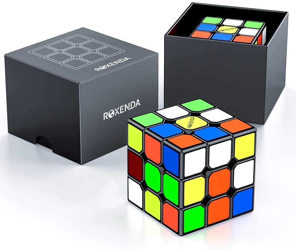 Speed Cube: Easy Turning and Smooth Play- Super-Durable with Vivid Colors 3x3 Cube-Turns Quicker and More Precisely Than Original
