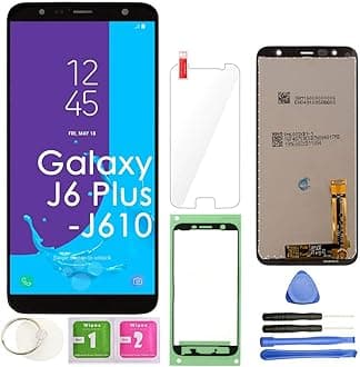 J6 Plus LCD Screen Touch Display Digitizer Assembly (Black) for Samsung Galaxy J6+ 2018 / J6 Plus SM-J610 J610G/DS J610F J610FN 6.0 inch Assembly