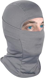 Achiou Balaclava Face Mask, Ski Mask UV Protector Lightweight for Motorcycle Cycling Running