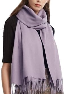 Womens Winter Scarf Cashmere Feel Pashmina Shawl Wraps Soft Warm Blanket Scarves for Women