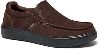 OrthoComfootMen's Orthopedic Slip-On Loafers Walking Shoes: Casual Arch Support Loafers for Plantar Fasciitis, Comfortable Orthotic Dress Shoes for Foot and Heel Pain Relief