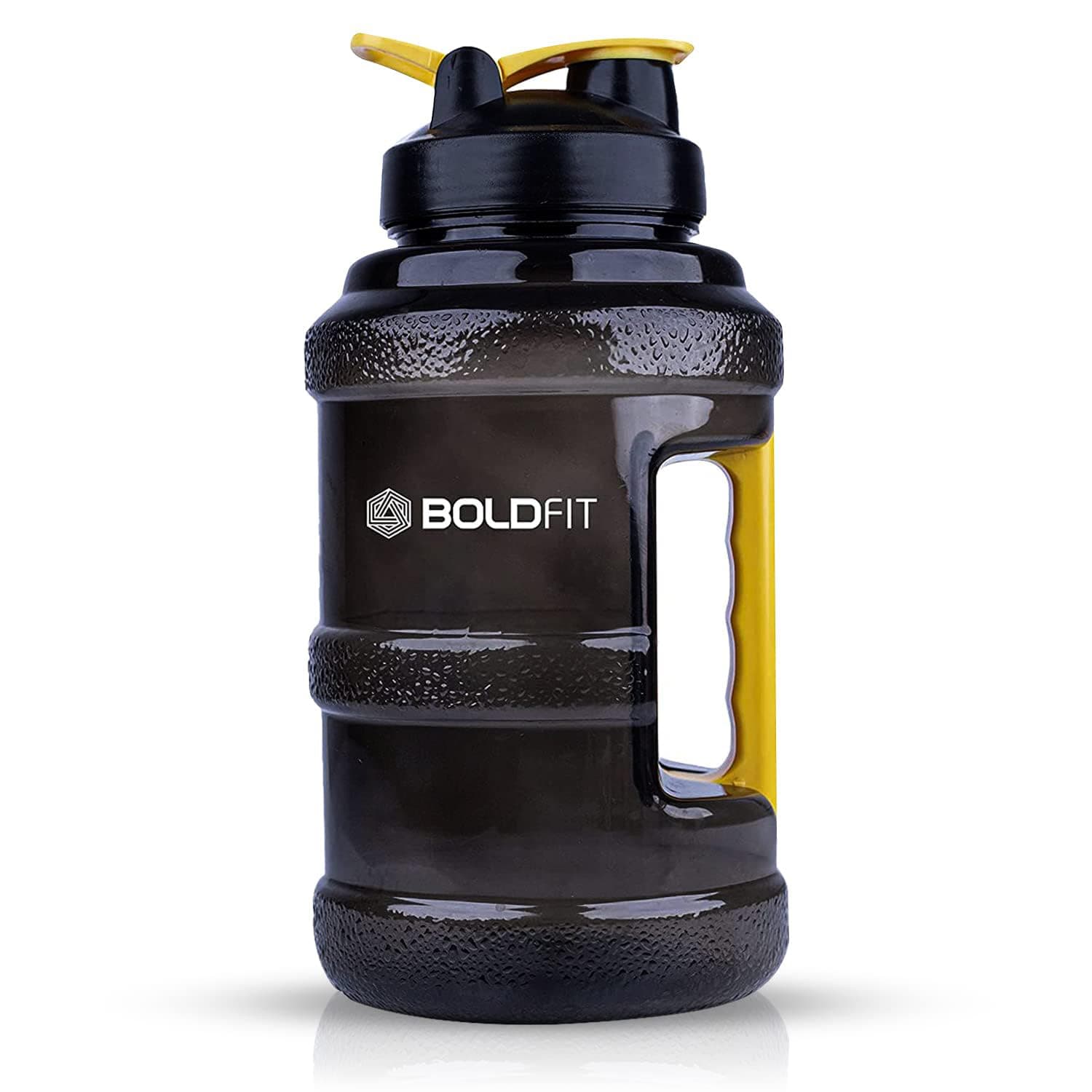 Boldfit Gallon Bottle 2.5 ltr Yellow Handle