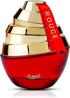 Sapil Rouge Eau De Parfum 100ml, Affordable Luxury Perfume, Elegant Fragrance with Saffron and Jasmine Top Notes, Bold Blend Perfumes for Women