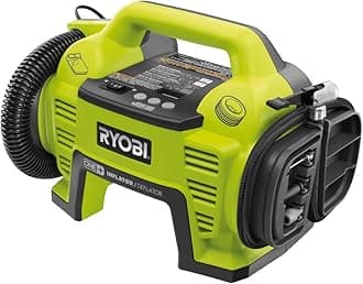 Ryobi R18I-0 18V ONE+ Cordless Inflator (Battery & Charger Excluded)