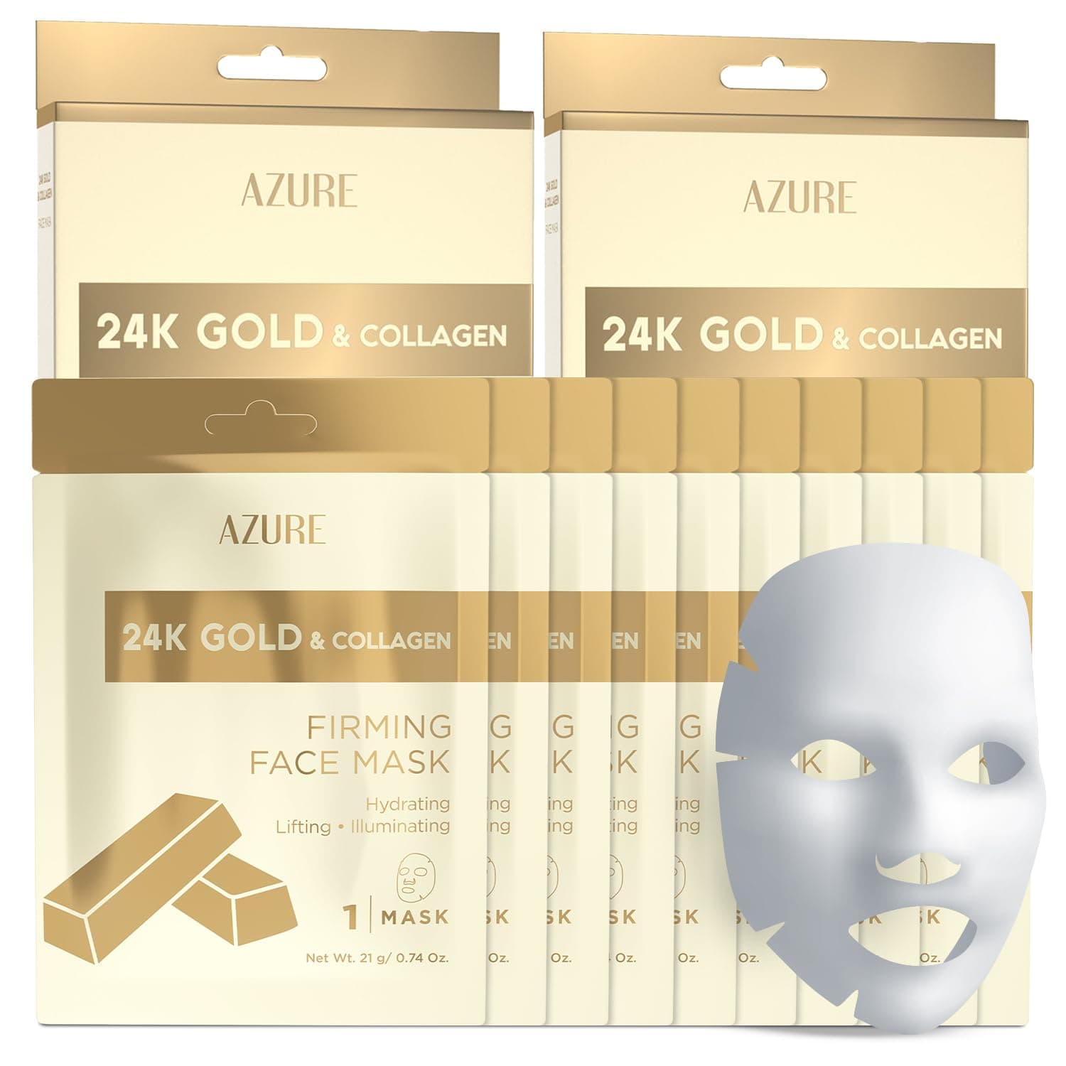 24K Gold Firming Face Mask