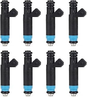 FI114961 Fuel Injectors 60LB 650cc Compatible with Siemens Deka VW Audi Chevrolet GM AGU EV1(pack of 8)