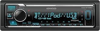 KENWOOD KMM-BT328U Bluetooth Car Stereo with USB Port, AM/FM Radio, MP3 Player, Multi Color LCD, Detachable Face, Built in Amazon Alexa, Compatible with SiriusXM Tuner