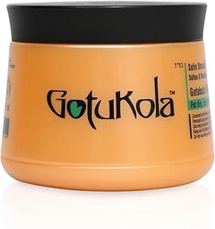 Gotukola Keratin Hair Mask for Dry Damaged Hair – Deep Conditioner Treatment with Coconut Oil, Shea Butter & Herbal Extracts – Sulfate Free, Frizz Control, Color Safe, Hair Repair Mask 500 ml