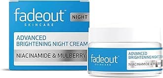 Fade Out Advanced Brightening Night Cream |With Niacinamide Acid,Lactic Acid, and Rosehip Seed Oil boost Skin Hydration and Radiance Overnight,Active Natural Ingredients | 50ml