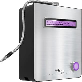 Edge 9 Turbo Water Ionizer - Dual Filtration System-Hydrogen Enhanced Water Purification - Adjustable pH Settings with Turbo Mode - Touchscreen Interface & Auto-Flow Stop - Advanced Filtration