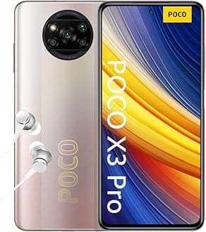 POCO X3 Pro - Smartphone 6+128GB, 6,67” 120Hz FHD+ DotDisplay, Snapdragon 860, 48MP Quad Camera, 5160mAh, Metal Bronze (UK Version + 2 Years Warranty)