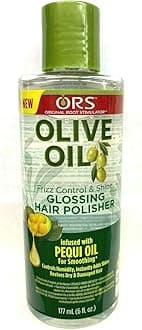 Olive Oil Glossing Polisher For Hair | Anti-Frizz | Provides Naturally Healthy Shine & Frizz Control - 187ml