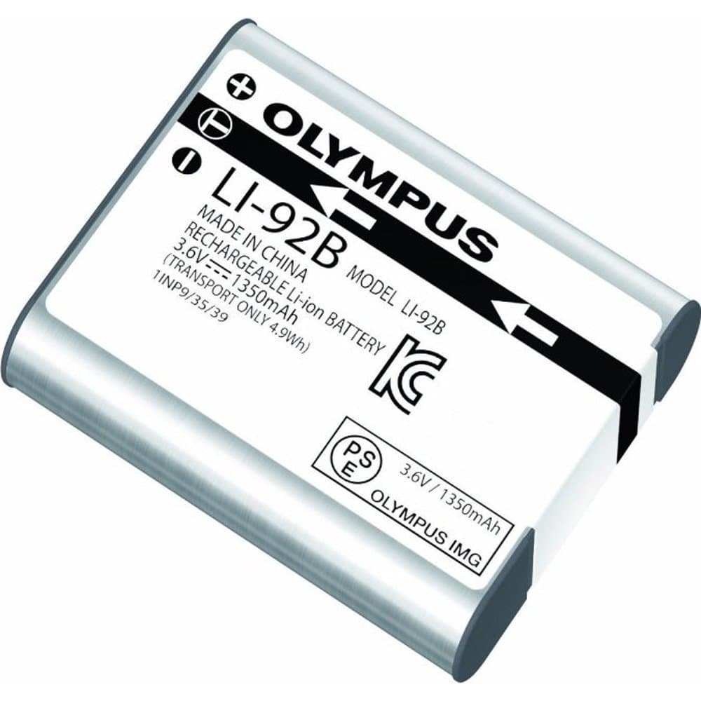 OLYMPUS Li-92B Rechargeable Battery (Silver) for TG-Series Cameras