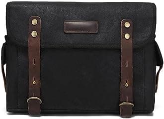 Motorcycle Seat Bag/Tail Bag Detachable Motorcycle Bag Waterproof Bag Luggage Bag Riding Equipment One Shoulder Messenger With Head Leather Motor Pannier Bag(Black)