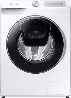Samsung Series 6 AddWash AutoDose WW10T684DLH Wifi Connected 10.5Kg Washing Machine with 1400 rpm - White - A Rated [Energy Class A] [Energy Class A]